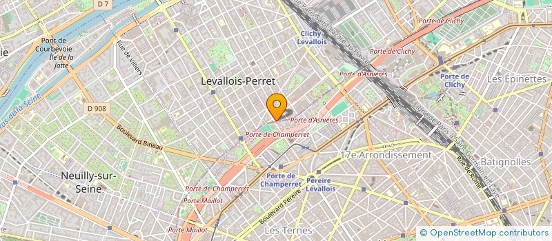 localisation de l'entreprise COURS SIMON à LEVALLOIS PERRET