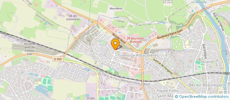 localisation de l'entreprise COURS TOUJOURS à LAVAL