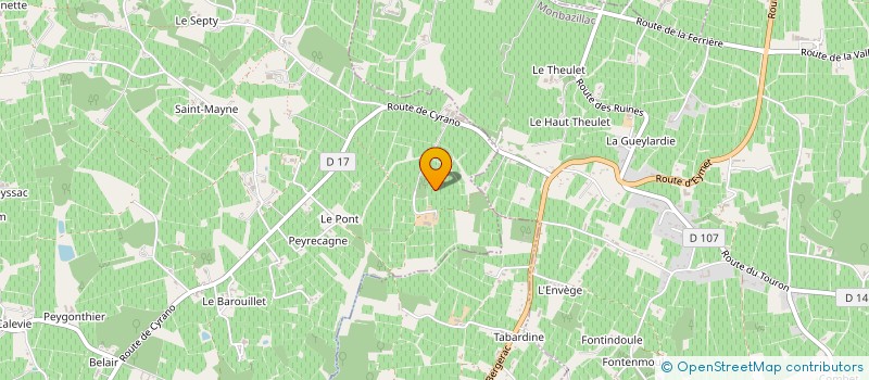 localisation de l'entreprise COURSDEPILEMONBAZILLAC FC  MONBAZILLAC