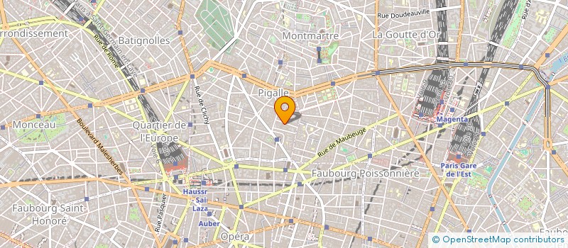 localisation de l'entreprise COURSE A LA CARTE à PARIS