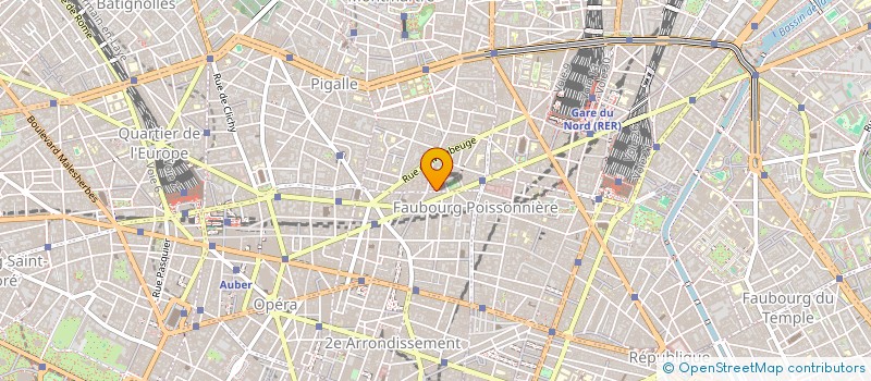 localisation de l'entreprise COURSE EL  PARIS