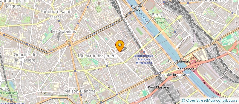 localisation de l'entreprise COURSES PRESSE EDITION  PARIS