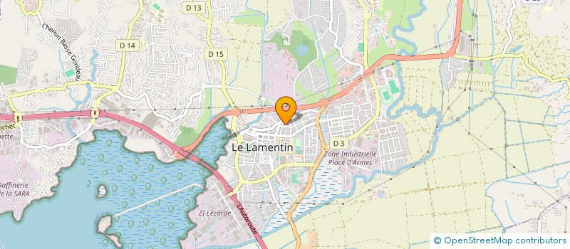 localisation de l'entreprise COURSES SERVICES EXPRESS à LE LAMENTIN