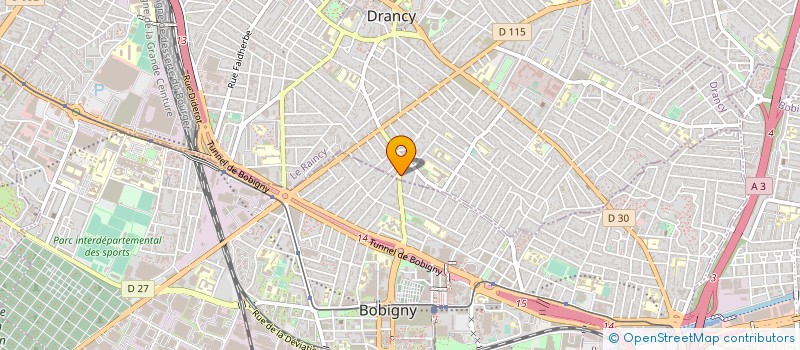 localisation de l'entreprise COURSES TRANSPORT ET SERVICES à DRANCY