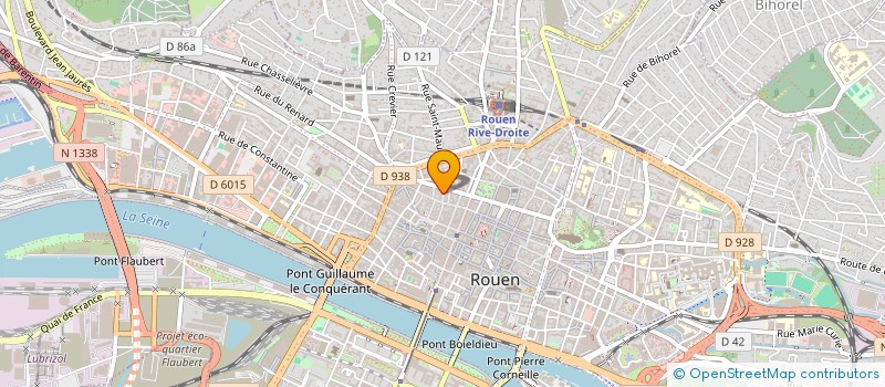 localisation de l'entreprise COURSESAME  ROUEN