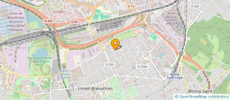 localisation de l'entreprise COURSIER PRO à LIMEIL-BREVANNES