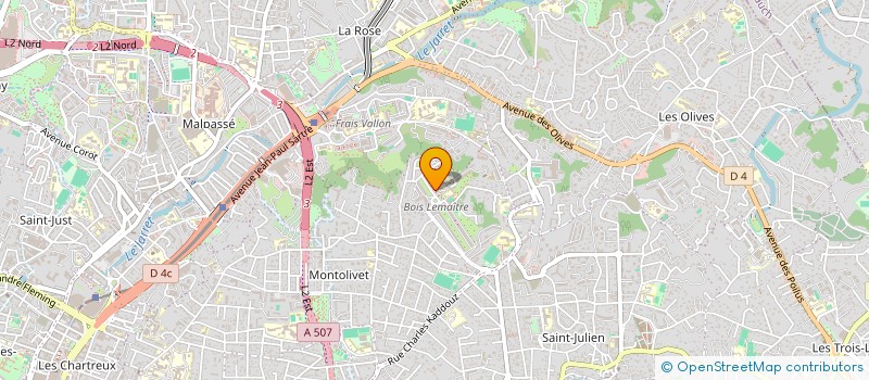 localisation de l'entreprise COURSIER PRO MARSEILLE à MARSEILLE
