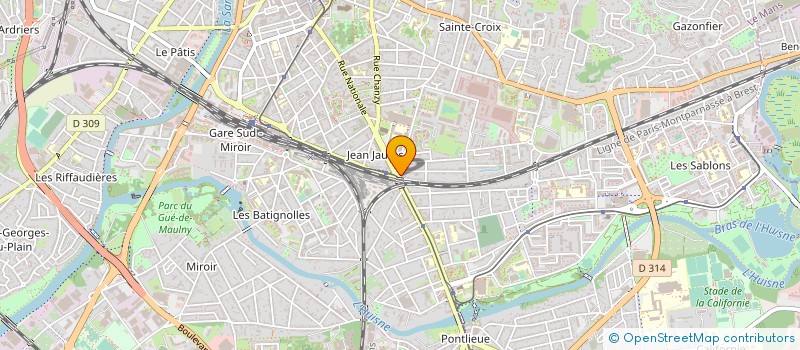 localisation de l'entreprise COURSJC à LE MANS