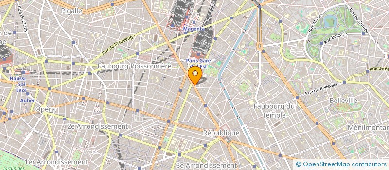 localisation de l'entreprise COURSSON  PARIS