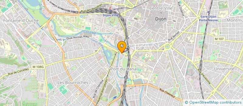 localisation de l'entreprise COURSVELO  DIJON