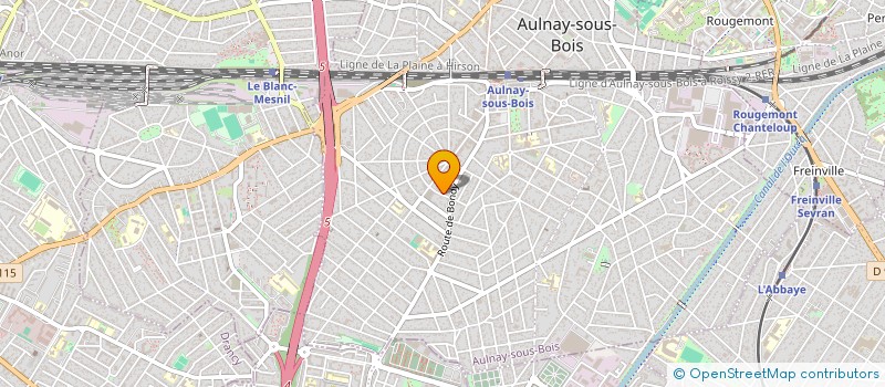 localisation de l'entreprise COURT-CIRCUIT à AULNAY-SOUS-BOIS
