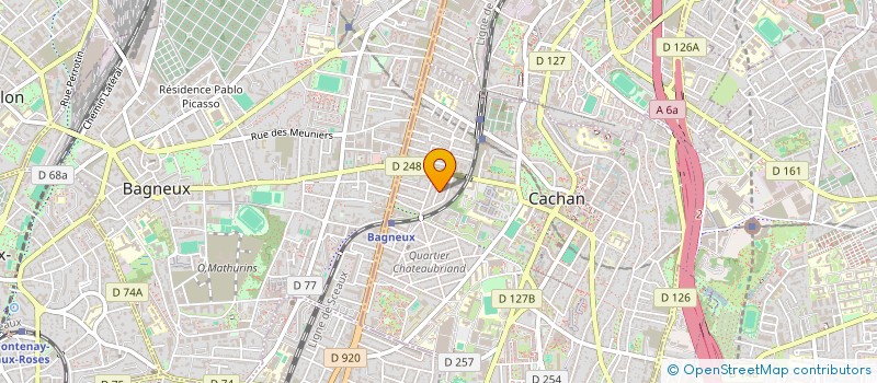 localisation de l'entreprise COURT CIRCUIT  CACHAN