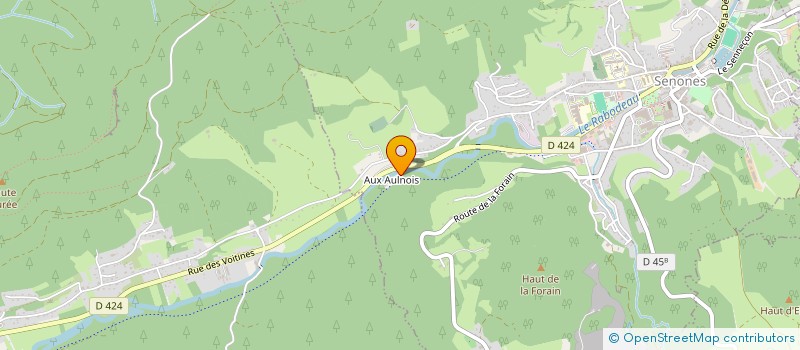 localisation de l'entreprise COURT-CIRCUIT, PAYSANS ET ARTISANS REUNIS  SENONES