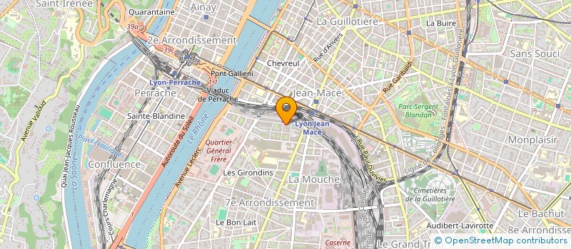 localisation de l'entreprise COURT COUDERT  LYON