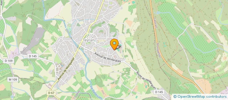 localisation de l'entreprise COURT CROISE  TEYRAN