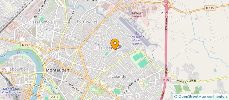 localisation de l'entreprise COURT E-PRODUCTION à MONTAUBAN