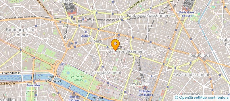 localisation de l'entreprise COURT INTERNA ASSUR REASSUR FRANCE  PARIS