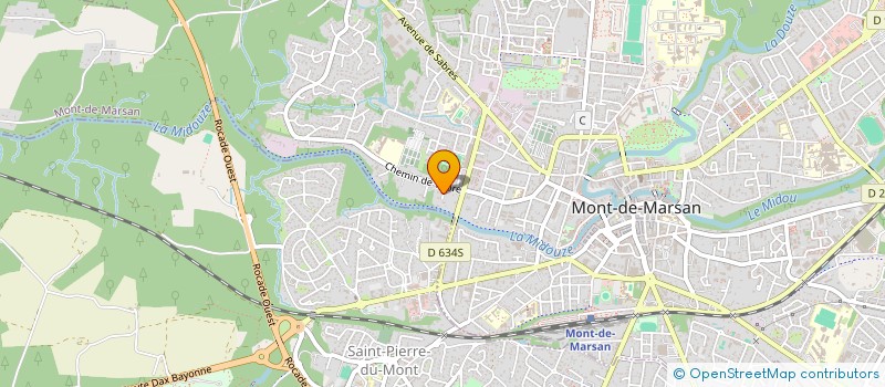 localisation de l'entreprise COURTABILAT à MONT-DE-MARSAN