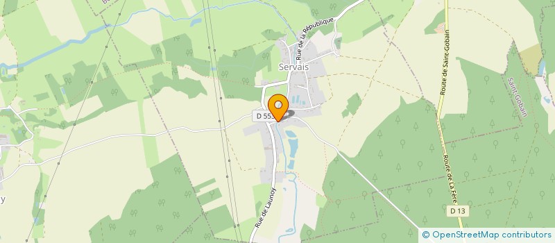 localisation de l'entreprise COURTAG'IMMO 9  SERVAIS