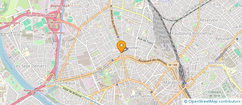 localisation de l'entreprise COURTAGE 31 à TOULOUSE