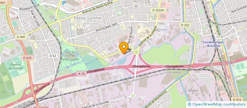 localisation de l'entreprise COURTAGE ASSUR GESTION RISQUE MALADIE  DUNKERQUE