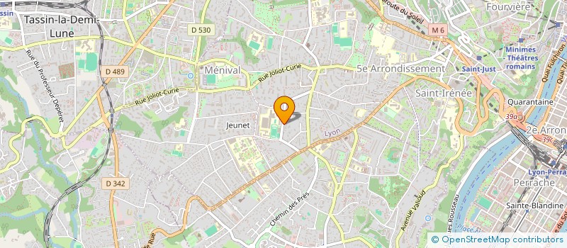 localisation de l'entreprise COURTAGE ASSURANCE-CREDIT à LYON