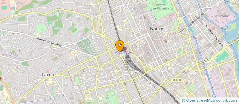 localisation de l'entreprise COURTAGE ASSURANCES  NANCY