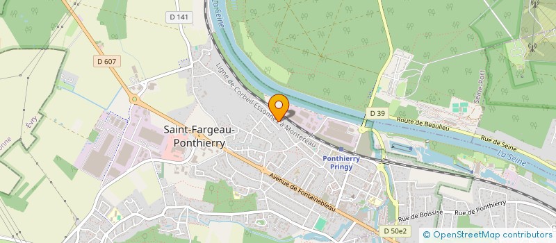 localisation de l'entreprise COURTAGE AVENUE  BOULOGNE-BILLANCOURT