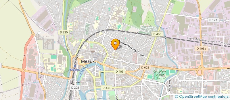 localisation de l'entreprise COURTAGE CORDELIERS à MEAUX