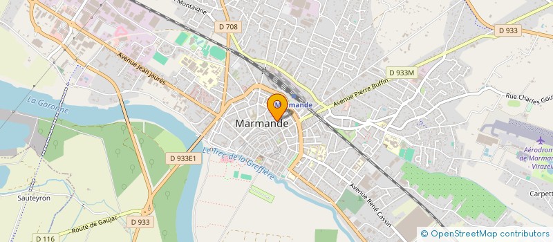 localisation de l'entreprise COURTAGE CREDIT MARMANDAIS à MARMANDE