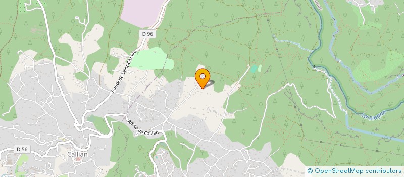 localisation de l'entreprise COURTAGE D'ASSURANCE INTER MEDITERRANNEE  MONTAUROUX