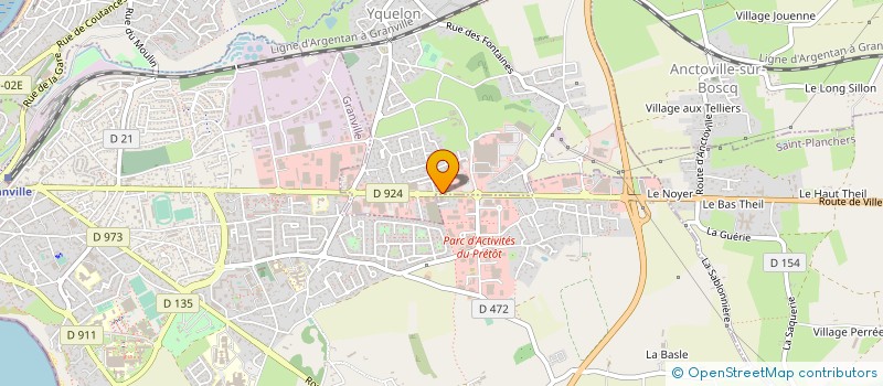 localisation de l'entreprise COURTAGE FINANCE CONSEIL à YQUELON