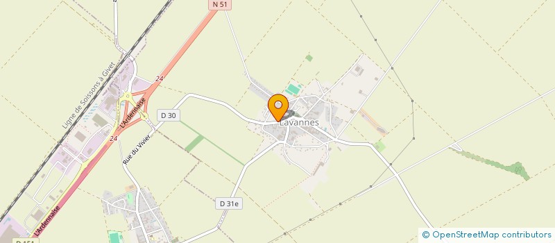 localisation de l'entreprise COURTAGE HAGARD EN VINS DE CHAMPAGNE  LAVANNES