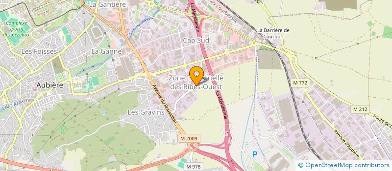 localisation de l'entreprise COURTAGE IMMO 63 à AUBIERE