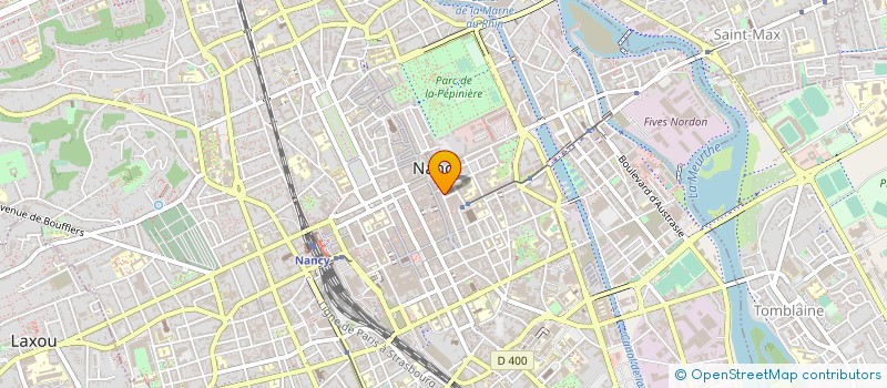 localisation de l'entreprise COURTAGE IMMO  NANCY