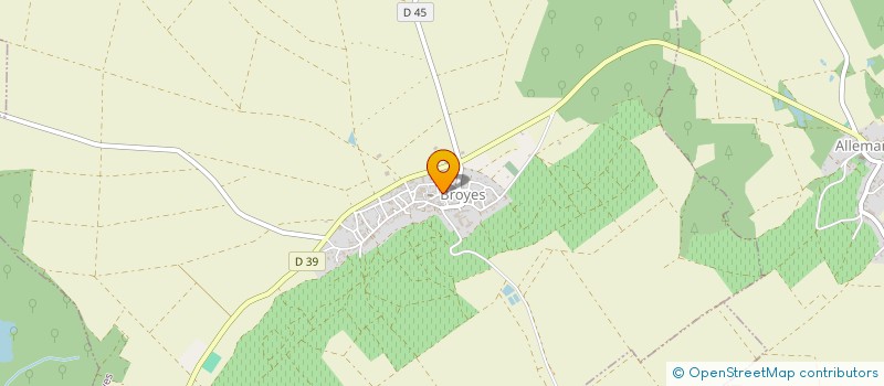 localisation de l'entreprise COURTAGE JEAN BALAHU DE NOIRON  BROYES