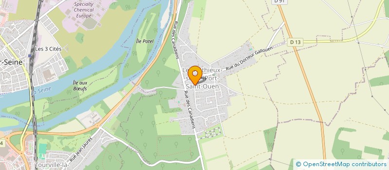 localisation de l'entreprise COURTAGE NORMAND  LES AUTHIEUX-SUR-LE-PORT-SAINT-OUEN