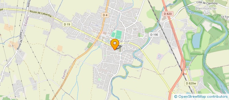 localisation de l'entreprise COURTAGE OCCITAN à LABARTHE-SUR-LEZE