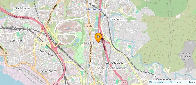 localisation de l'entreprise COURTAGE SOLUTIONS à MARSEILLE