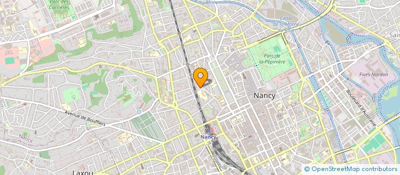 localisation de l'entreprise COURTAGRAIN à NANCY