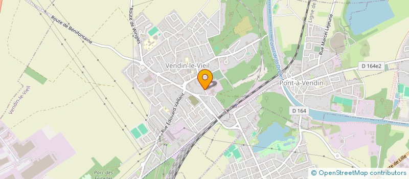 localisation de l'entreprise COURTALAIN IMMOBILIER  VENDIN-LE-VIEIL