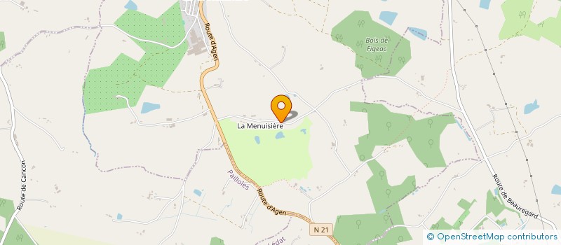 localisation de l'entreprise COURTALOU  CASTELNAUD-DE-GRATECAMBE