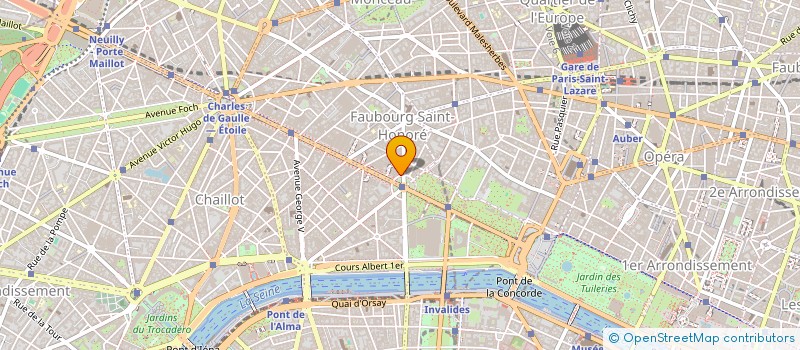 localisation de l'entreprise COURTAMAG  PARIS