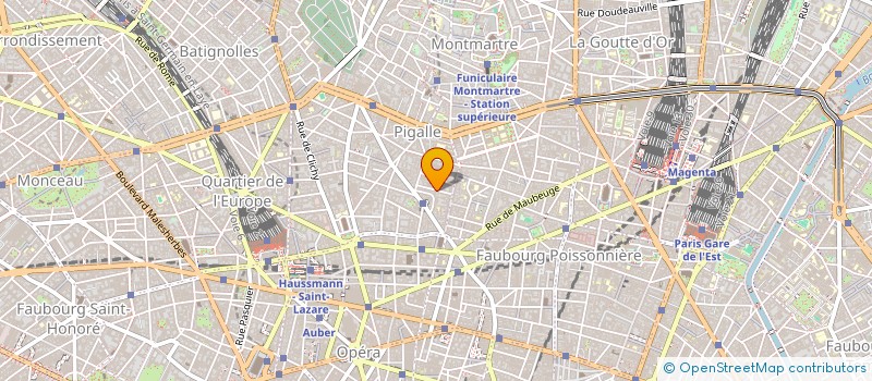 localisation de l'entreprise COURTE  PARIS