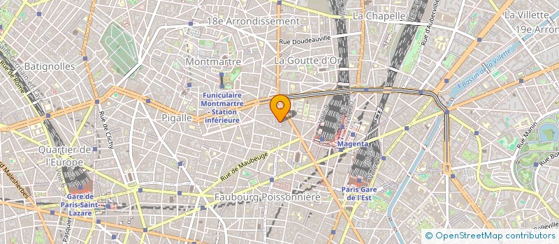 localisation de l'entreprise COURTE FINANCE  PARIS