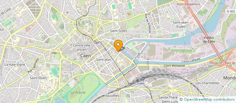 localisation de l'entreprise COURTEAM FINANCEMENT à CAEN