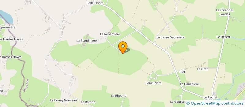 localisation de l'entreprise COURTEILLE JESONN  JUVIGNE