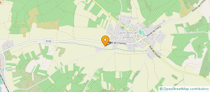 localisation de l'entreprise COURTET DEMENAGEMENTS à SAINT-BRIS-LE-VINEUX