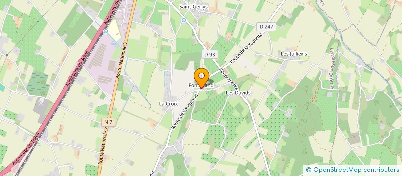 localisation de l'entreprise COURTEZ  LIVRON-SUR-DROME