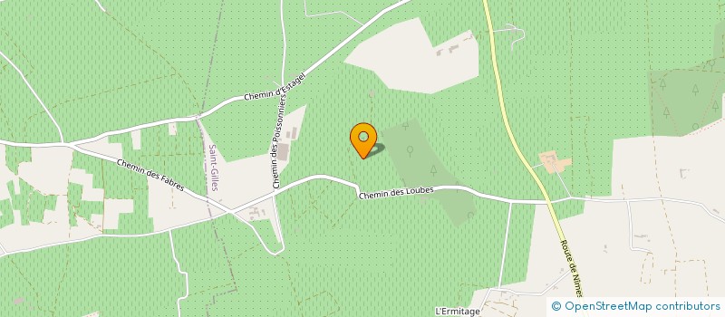 localisation de l'entreprise COURTHIAL GARD PRODUCTION  SAINT-GILLES